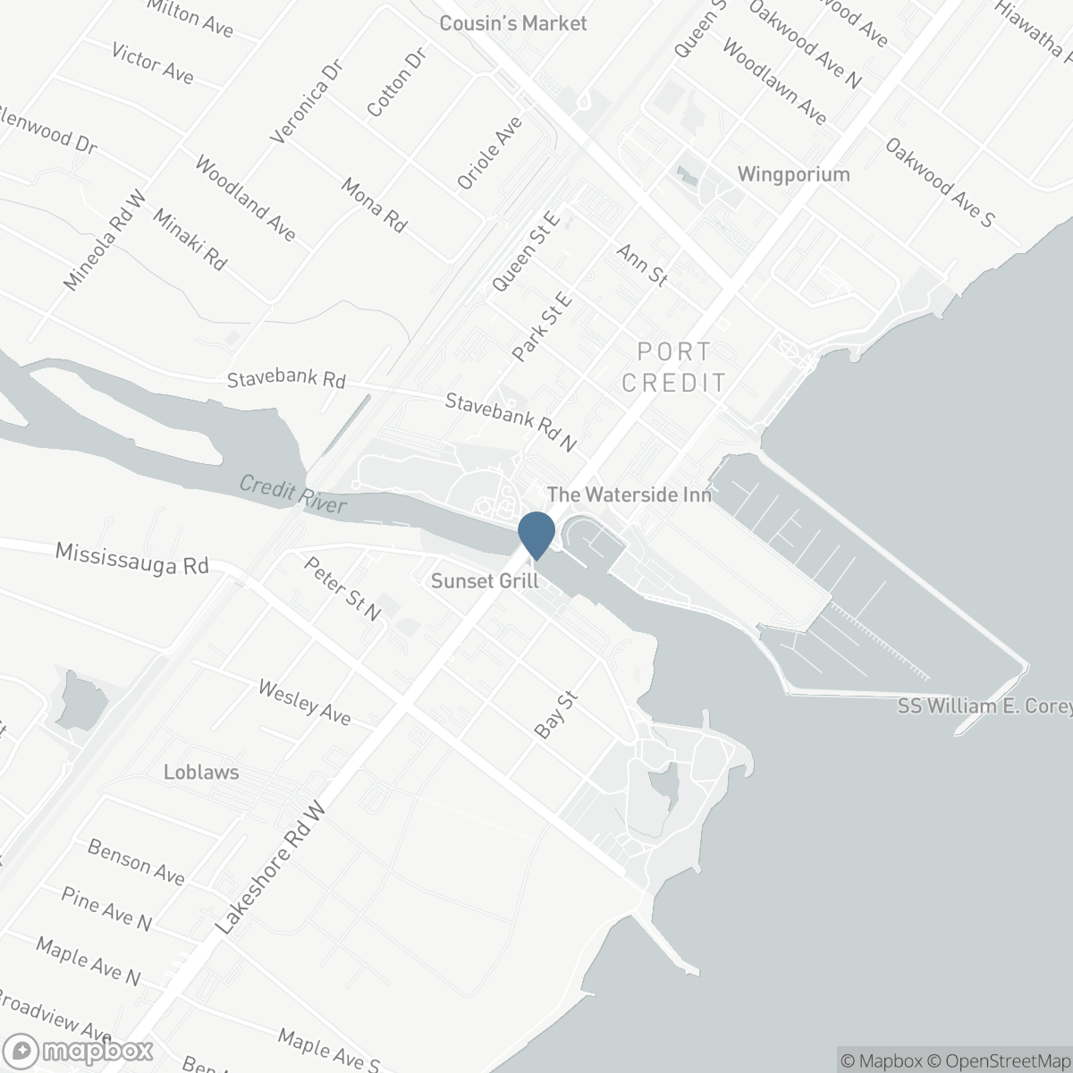 322 LAKESHORE ROAD W, Mississauga, Ontario L5H 1G8